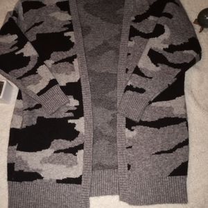 White birch cardigan